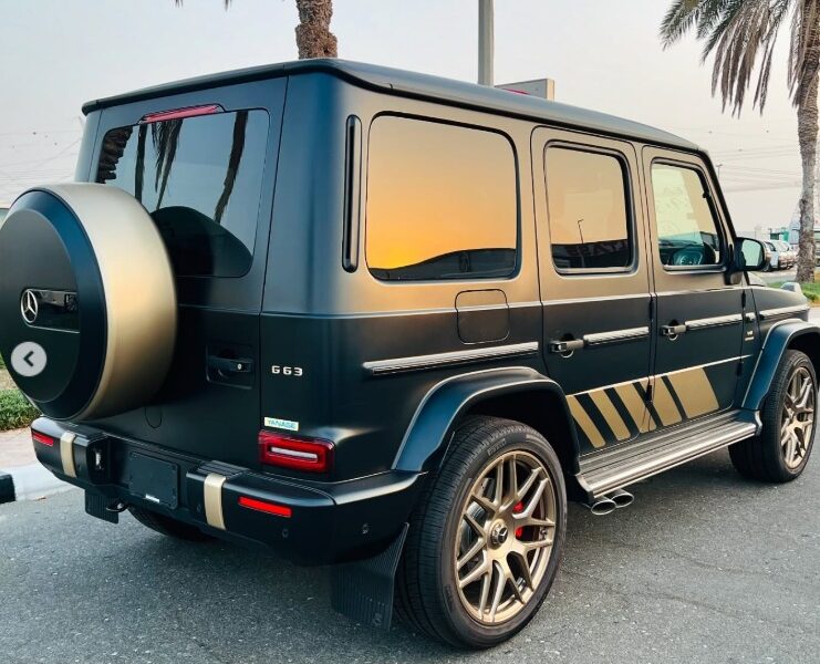 2024 MERCEDES BENZ G 63 4.0L V8 Biturbo GRAND EDITION Black Grey