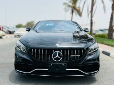 2017 MERCEDES BENZ S63 COUPE AMG 5.5L V8 biturbo Engine Black