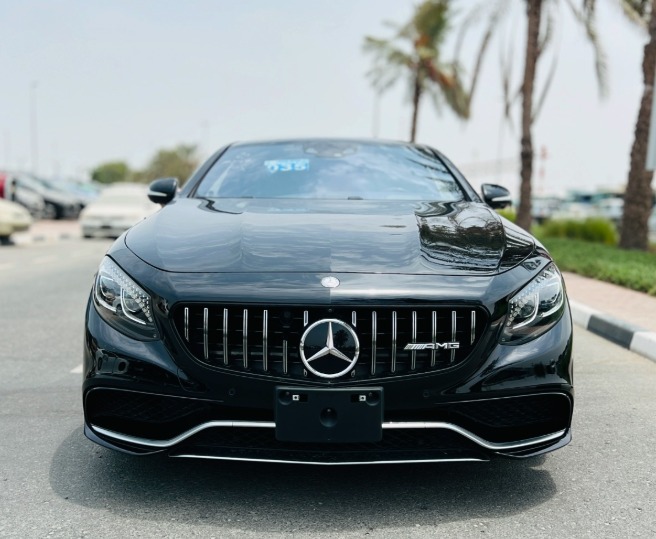 2017 MERCEDES BENZ S63 COUPE AMG 5.5L V8 biturbo Engine Black