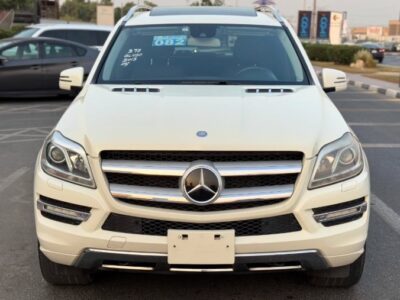 2013 MERCEDES BENZ GL450 V8 AUCTION GRADE 4/B White Black
