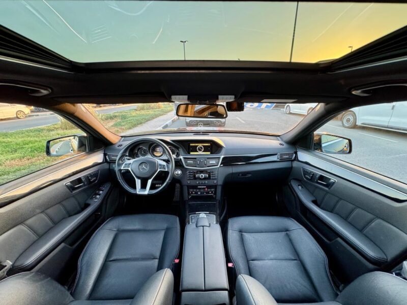 2012 Mercedes-Benz E 350 3.5-liter V6 Gasoline Engine Black