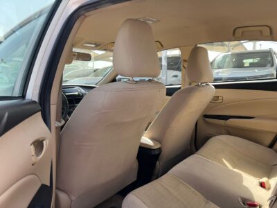 2022 Toyota Yaris1.5 L Engine GCC Specifications White Beige