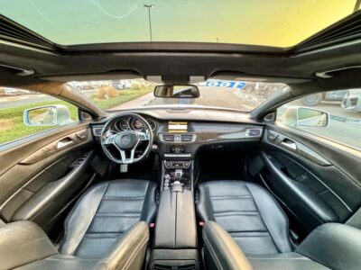 2012 Mercedes-Benz CLS 63 AMG 5.5-liter twin-turbocharged V8 Engine Silver