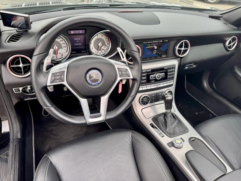 2012 Mercedes-Benz SLK 350 3.5L V6 Engine Black RWD