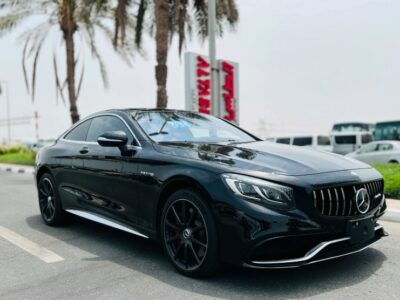 2017 MERCEDES BENZ S63 COUPE AMG 5.5L V8 biturbo Engine Black