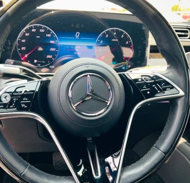 2021 MERCEDES BENZ S500 3.0L Inline-6 turbocharged Engine Black