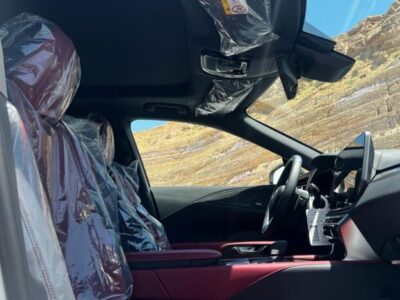 2024 Lexus RX 500h 2.4L inline 4-cylinder Hybrid Engine White Red