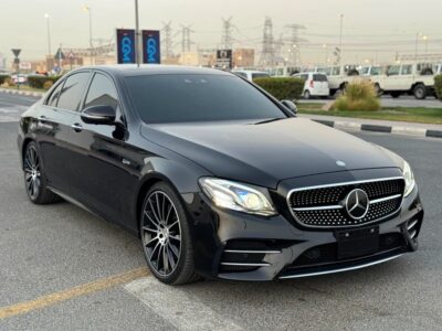 2017 Mercedes-Benz E-Class E 43 in Perfect Condition Black Sedan