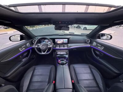 2017 Mercedes-Benz E-Class E 43 in Perfect Condition Black Sedan