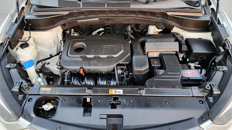 2017 Hyundai Santa Fe Sport 4 Cylinder Engine SUV Silver Grey