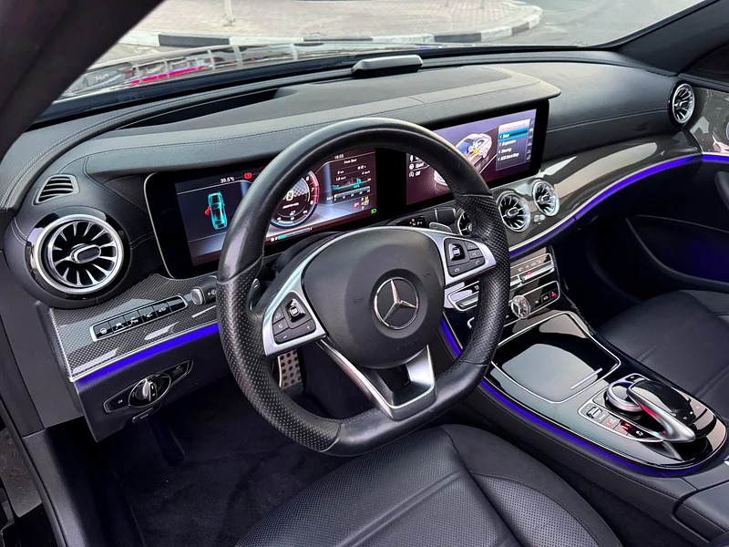 2017 Mercedes-Benz E-Class E 43 in Perfect Condition Black Sedan