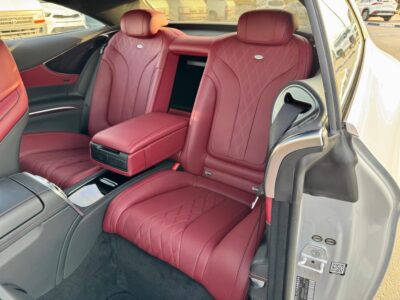 MERCEDES S 550 4.7L twin-turbo V8 Engine SILVER RED 2015