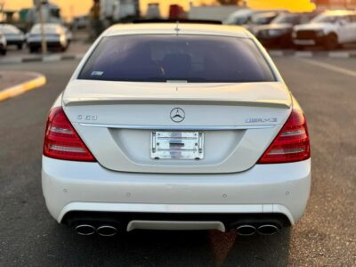 2010 Mercedes-Benz S-Class S 63 AMG White Black in Perfect Condition