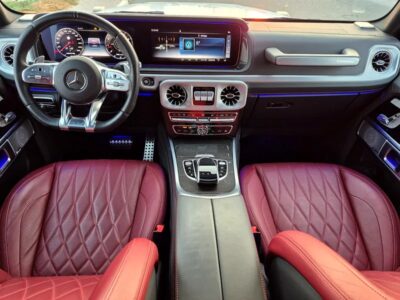 2022 Mercedes-Benz G-Class G 63 AMG in Perfect Condition White Red