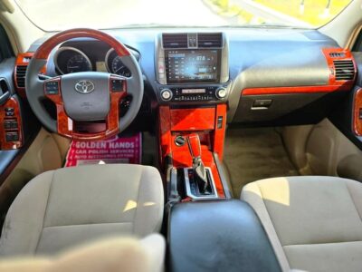 2013 Toyota Prado TXL 4 Cylinder Engine SUV GCC Specs White Beige