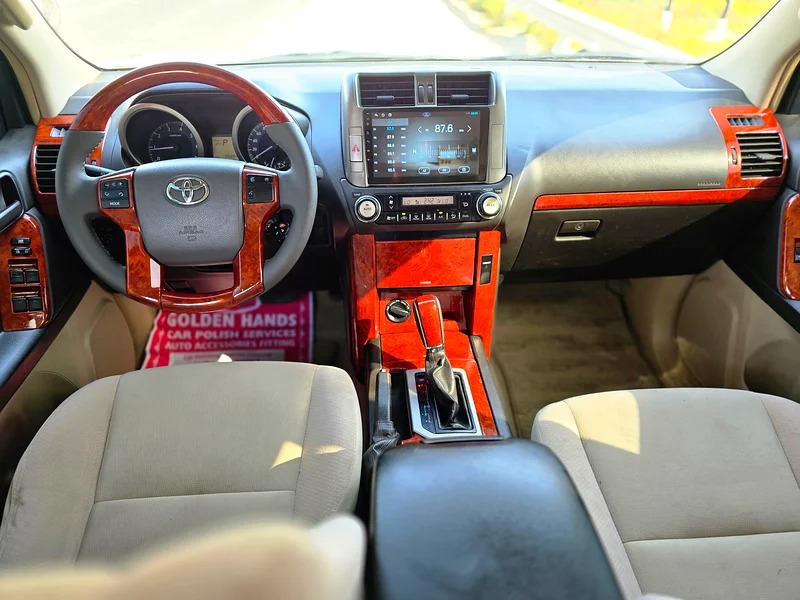 2013 Toyota Prado TXL 4 Cylinder Engine SUV GCC Specs White Beige