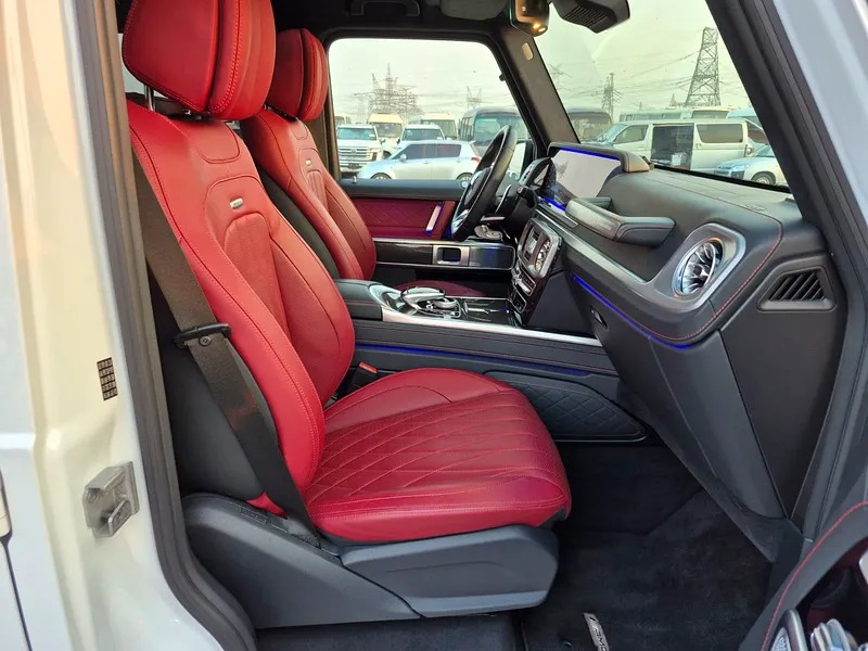 2022 Mercedes-Benz G-Class G 63 AMG in Perfect Condition White Red
