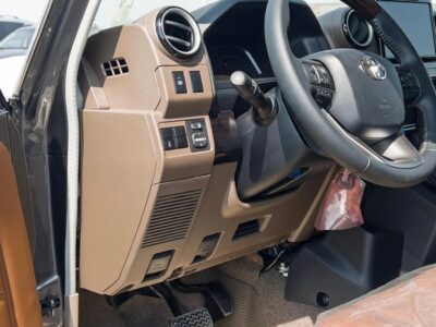 2025 Toyota Land Cruiser 70 TOYOTA LC76 LX 2.8L A/T GCC Grey Tan