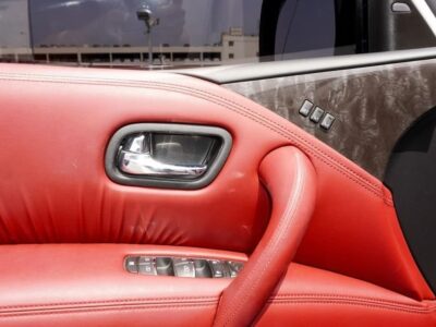 2023 Nissan Patrol Platinum SE 6 Cylinder Engine GCC Specs White Red