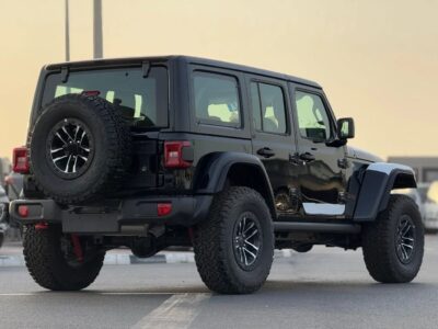 2025 Jeep Wrangler Rubicon 2.0T Black GCC Specifications