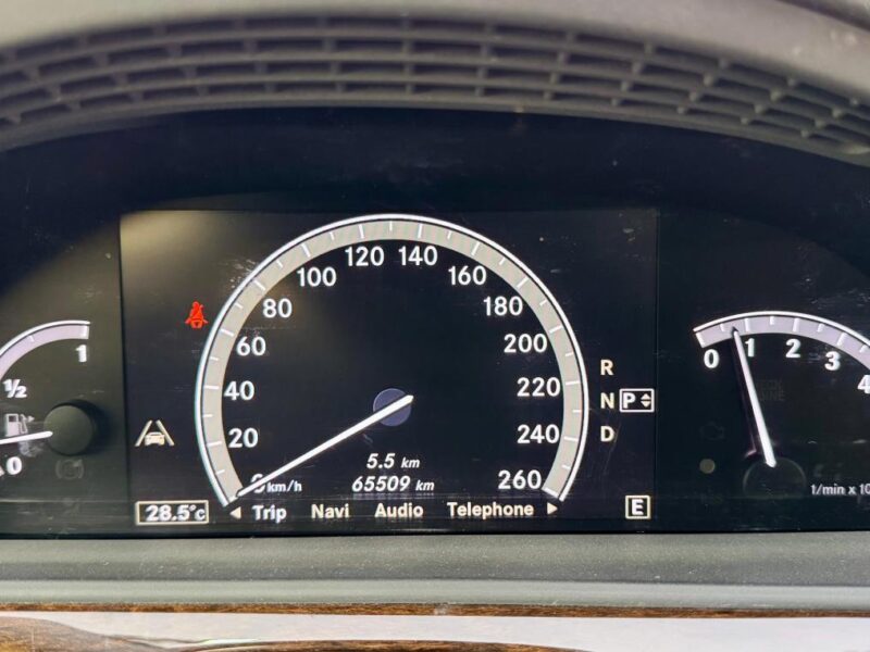 2011 Mercedes-Benz S 350 3.5-liter V6 Engine White Black