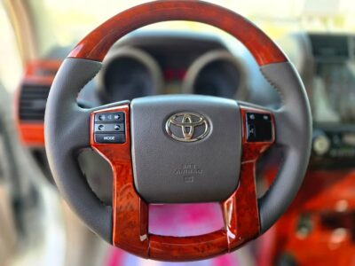 2013 Toyota Prado TXL 4 Cylinder Engine SUV GCC Specs White Beige