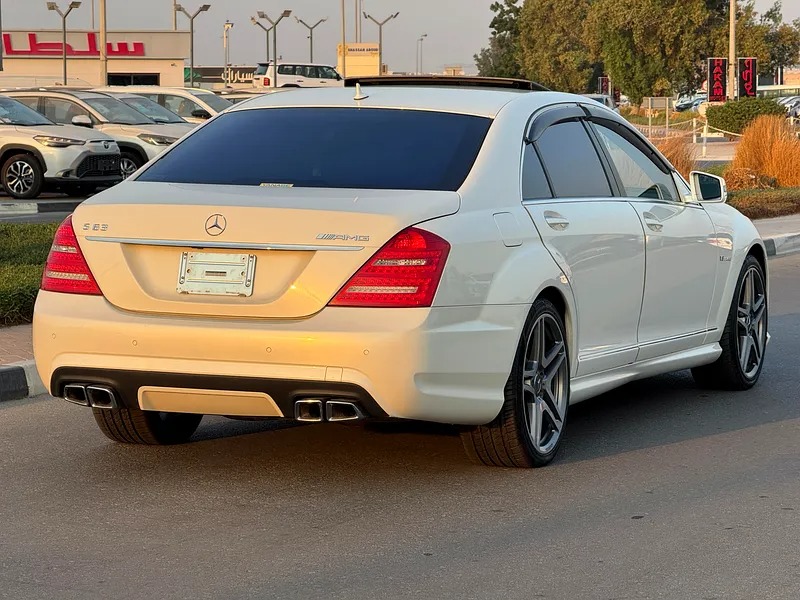 2012 Mercedes-Benz S-Class S 63 AMG in Perfect Condition White Black