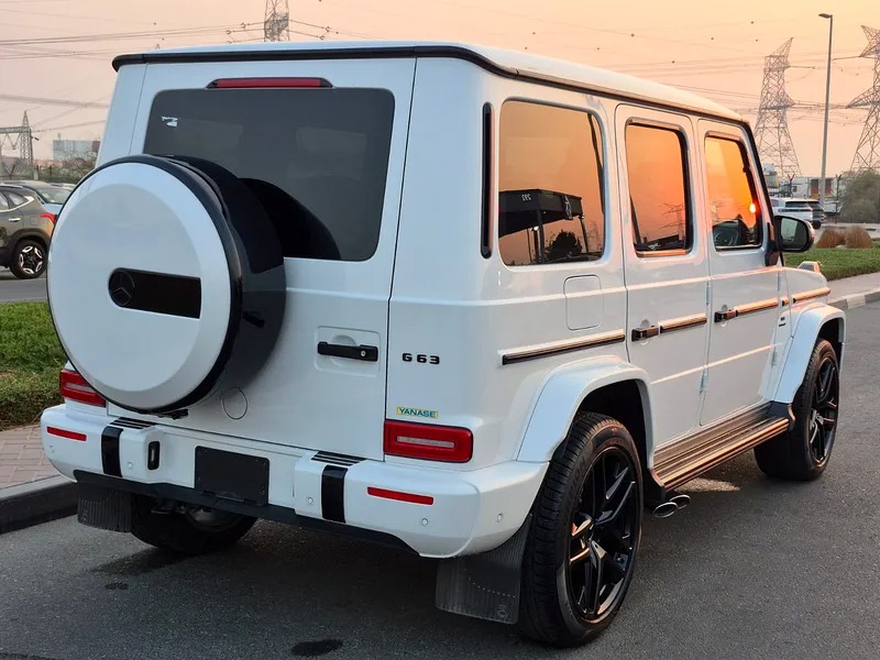 2022 Mercedes-Benz G-Class G 63 AMG in Perfect Condition White Red