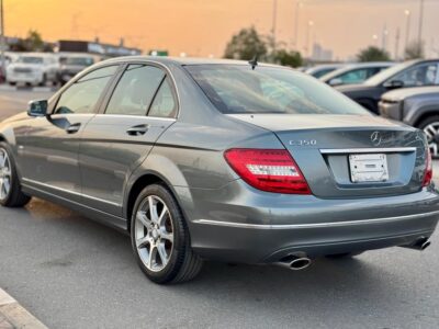 2012 Mercedes-Benz C 350 3.5-liter V6 Engine Grey Black