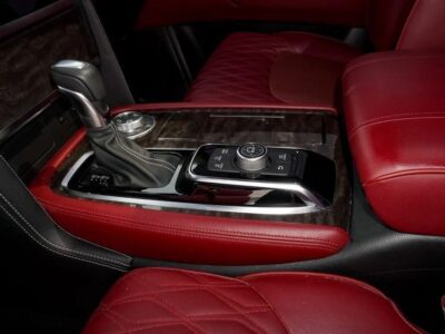 2023 Nissan Patrol Platinum SE 6 Cylinder Engine GCC Specs White Red