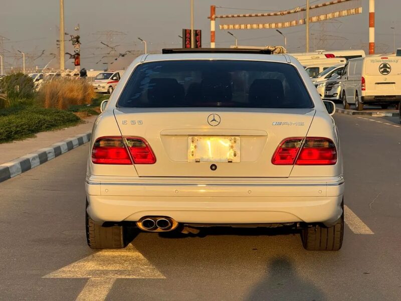 2022 Mercedes-Benz E-Class E 55 AMG V8 in Perfect Condition White Black