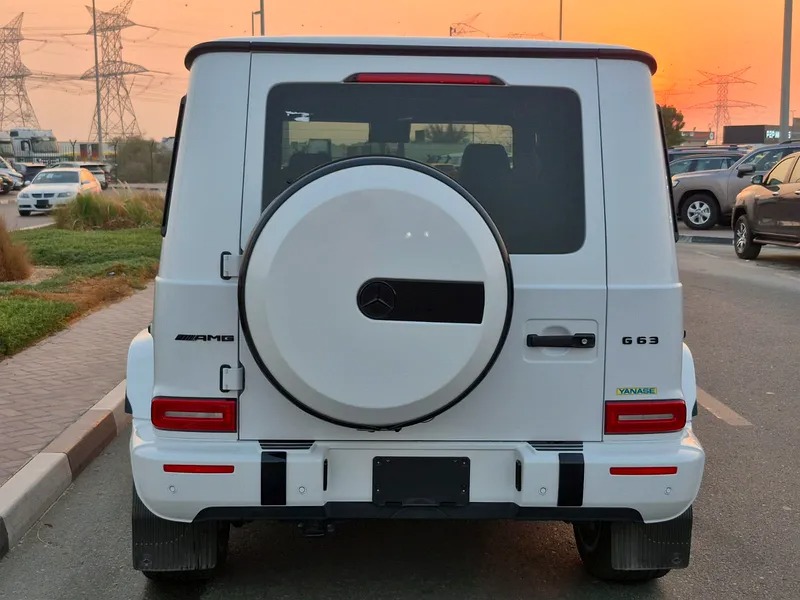 2022 Mercedes-Benz G-Class G 63 AMG in Perfect Condition White Red