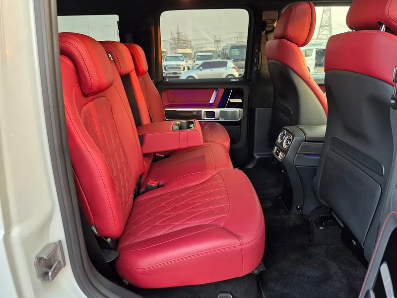 2022 Mercedes-Benz G-Class G 63 AMG in Perfect Condition White Red