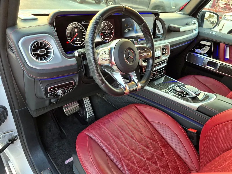 2022 Mercedes-Benz G-Class G 63 AMG in Perfect Condition White Red