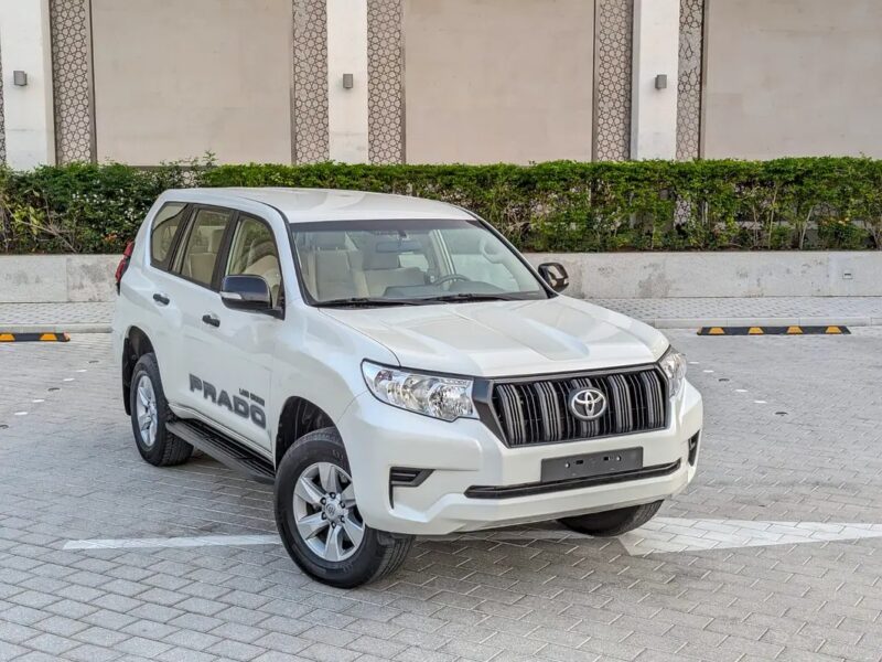 2023 Toyota Prado TXL 2.7L 4 Cylinders Engine GCC Specs White Beige