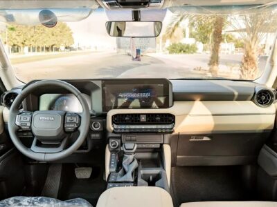 2025 Toyota Prado Other 4 Cylinder Engine White Beige GCC