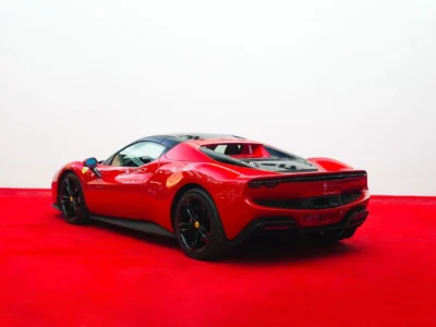 2025 Ferrari 296 GTS Ferrari GTS 296 Spider Hybrid Automatic Red Black