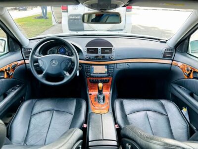 2002 Mercedes-Benz E-Class E 240 6 Cylinder Neat & Clean Car White Black