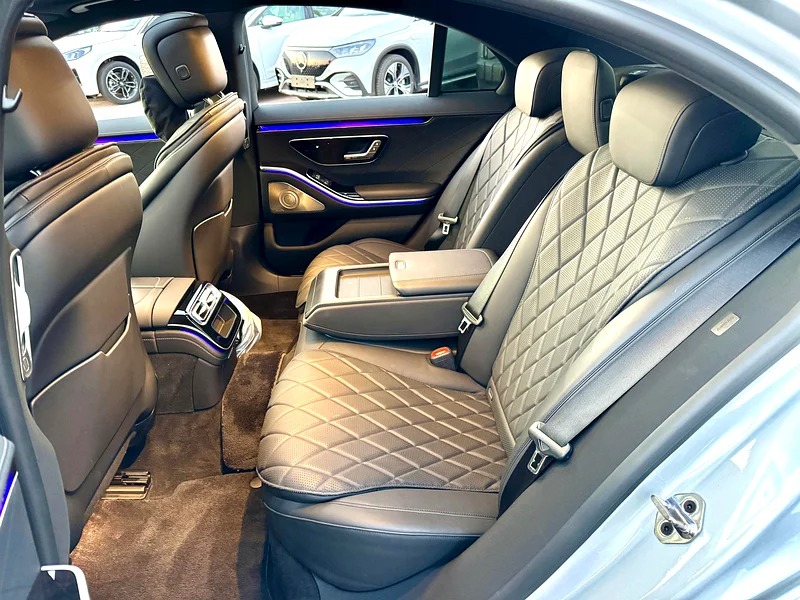 2021 Mercedes-Benz S-Class S 500 V6 S-Class S 500 Silver Black