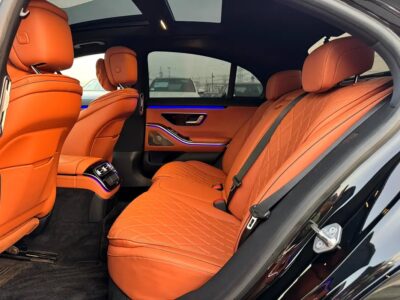 2021 Mercedes-Benz S-Class S 500l Full Option 4.5 Auction Grade Black Orange