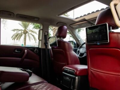 2022 Nissan Patrol SE Platinum 4.0L GCC Spec Gold Red