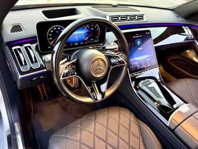 2021 Mercedes-Benz S-Class S 500 V6 S-Class S 500 Silver Black