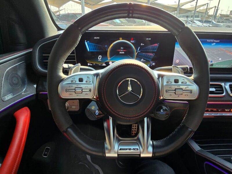 Mercedes-Benz GLE 53 Coupe AMG 2023 Full Specs in Very Good Condition Grey Red