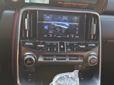 Lexus LX 600 2023 3.4L Twin-Turbo V6 Full Option Grade 1 Silver Black