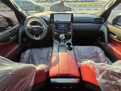 Lexus LX 600 2023 3.4L Twin-Turbo V6 Full Option Grade 1 Silver Black