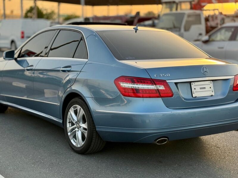 2010 Mercedes-Benz E 350 3.5-liter V6 Engine Blue Black