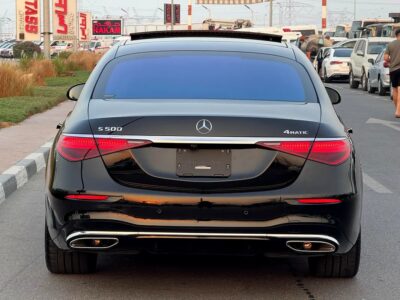 2021 Mercedes-Benz S-Class S 500l Full Option 4.5 Auction Grade Black Orange