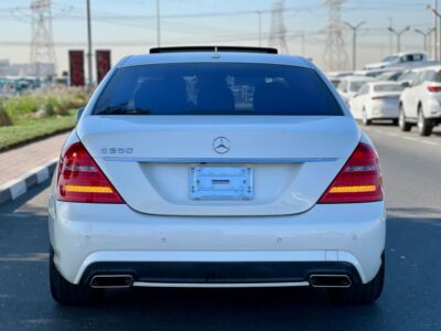 2011 Mercedes-Benz S 550 5.5L V8 Engine Automatic White Black