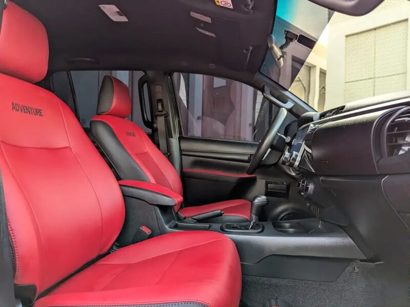 2020 Toyota Hilux Adventure 2.7L V4 Petrol Automatic Black Red GCC Specs