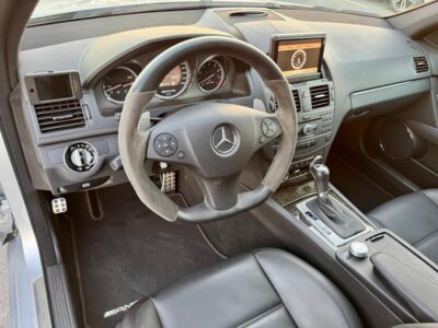 2010 Mercedes C63 AMG 6.2-liter V8 Engine Silver Black